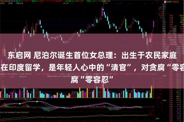 东启网 尼泊尔诞生首位女总理：出生于农民家庭，曾在印度留学，是年轻人心中的“清官”，对贪腐“零容忍”